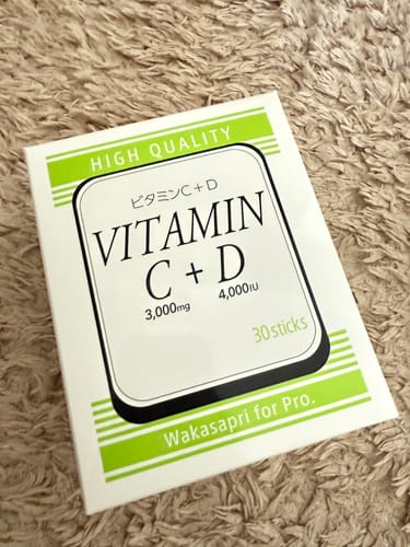 Customer photo review of ビタミンC+D -Wakasapri for Pro.