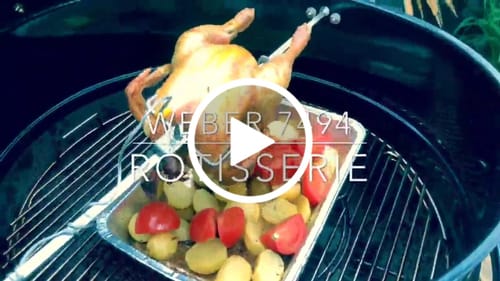 Customer video review of BraaiPlank™ Kettle Braai Rotisserie Kit (Fits 57cm Kettle Braai's)