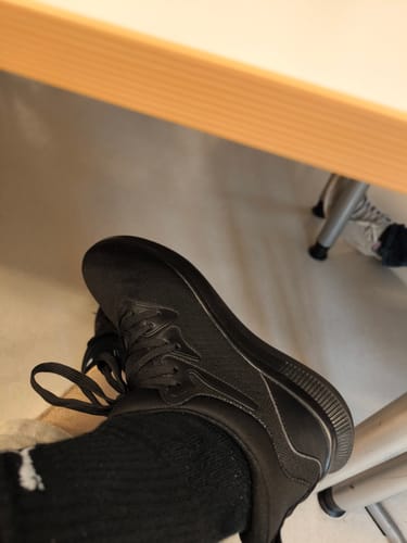 Customer photo review of ELEVATESHOES BLACK ALPHA