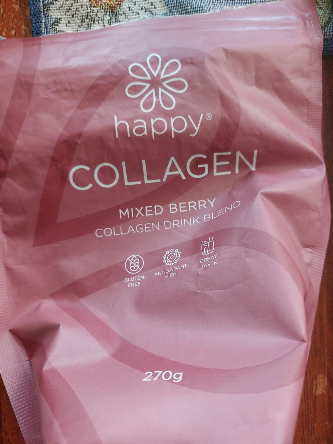 Customer photo review of Prebiotic Collagen Supplement - Happy Collagen