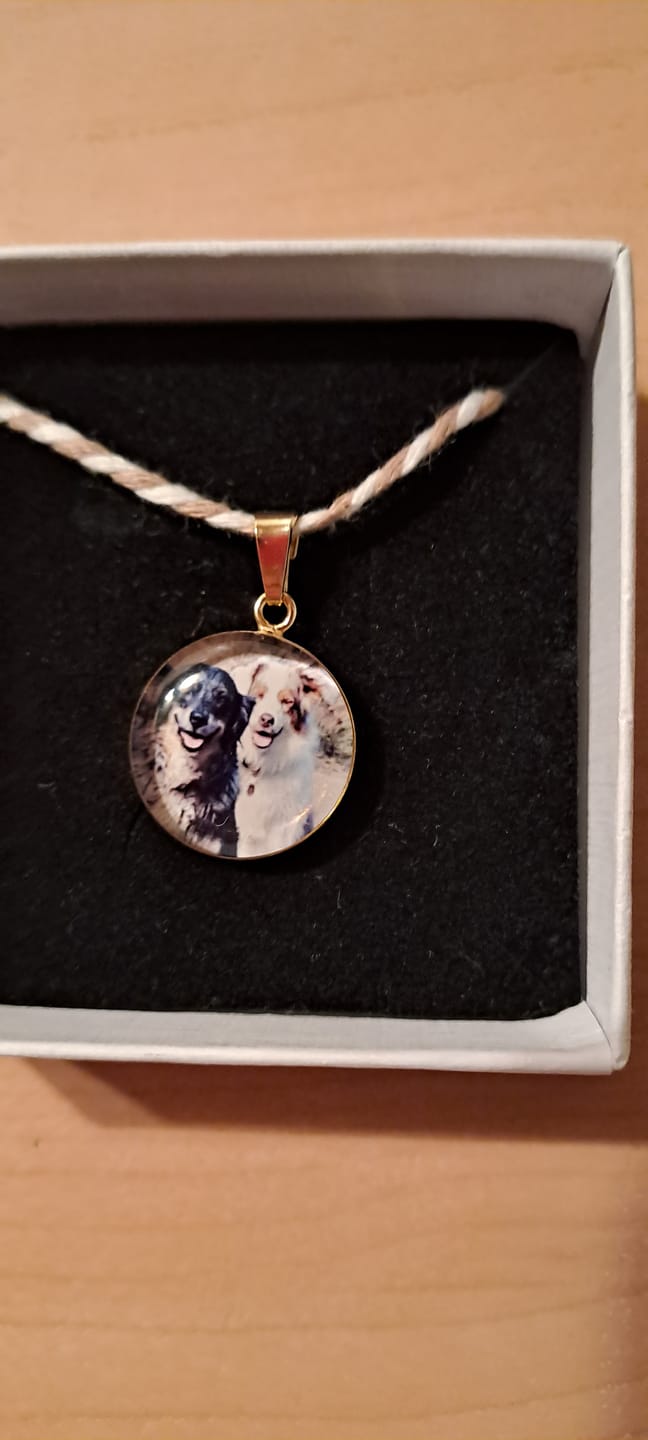 Customer photo review of Personalisierter Anhänger