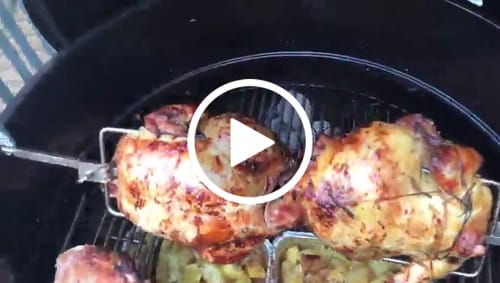 Customer video review of BraaiPlank™ Kettle Braai Rotisserie Kit (Fits 57cm Kettle Braai's)