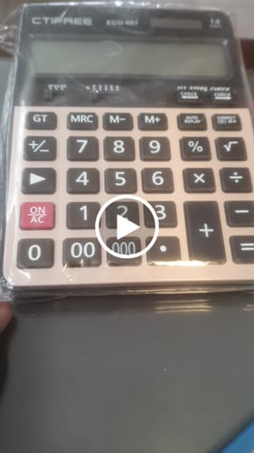 Customer video review of CTIFree ECO5 Calculator