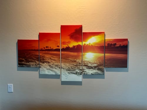 Customer photo review of Orange Sky