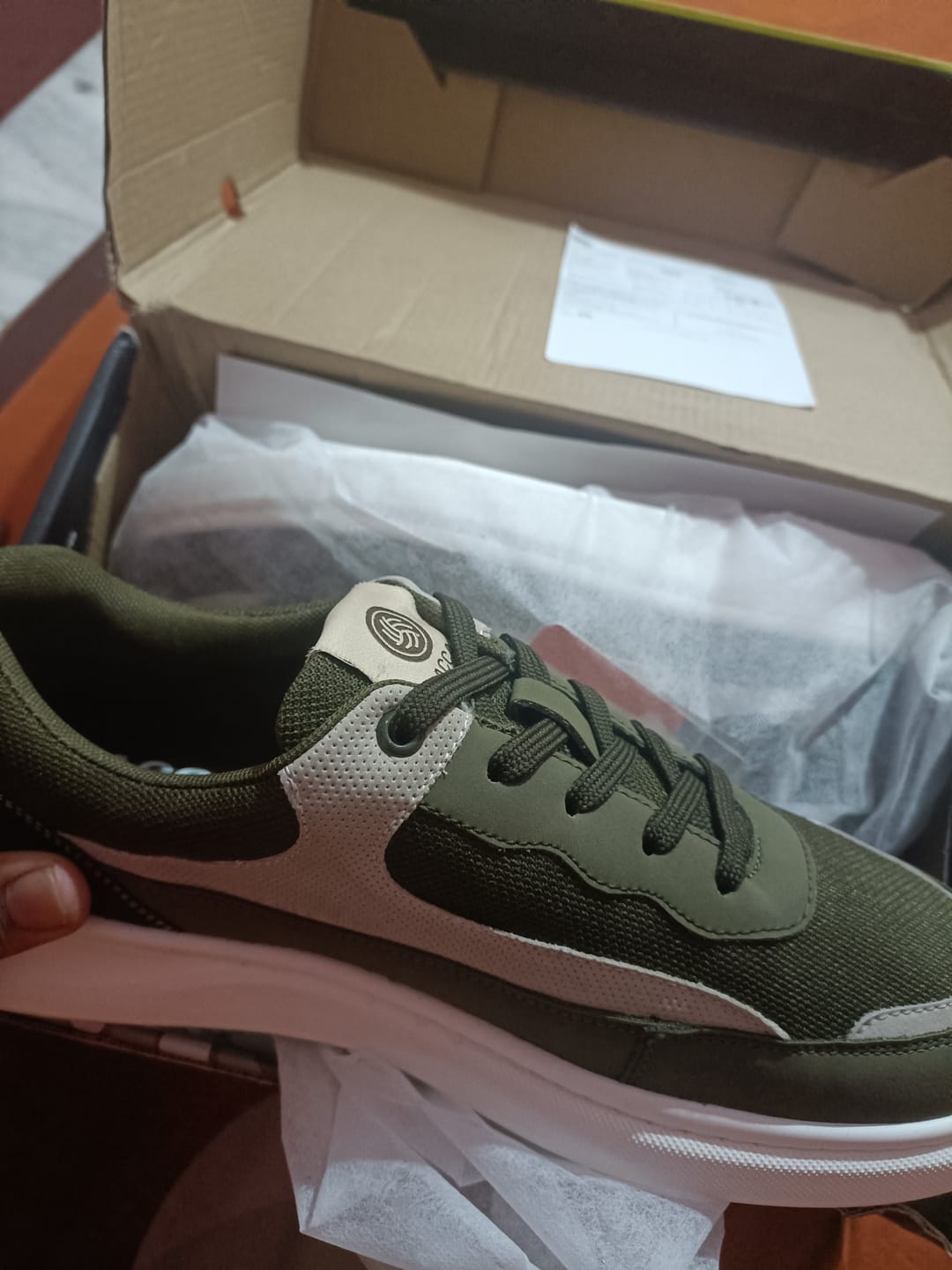 Customer photo review of Bacca Bucci VIBE-STEP Men's Low-Top Sneakers