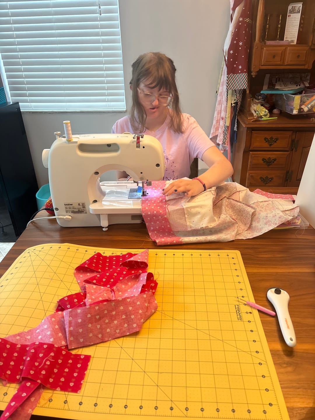 Customer photo review of Wide Table, Brother #XC9357121