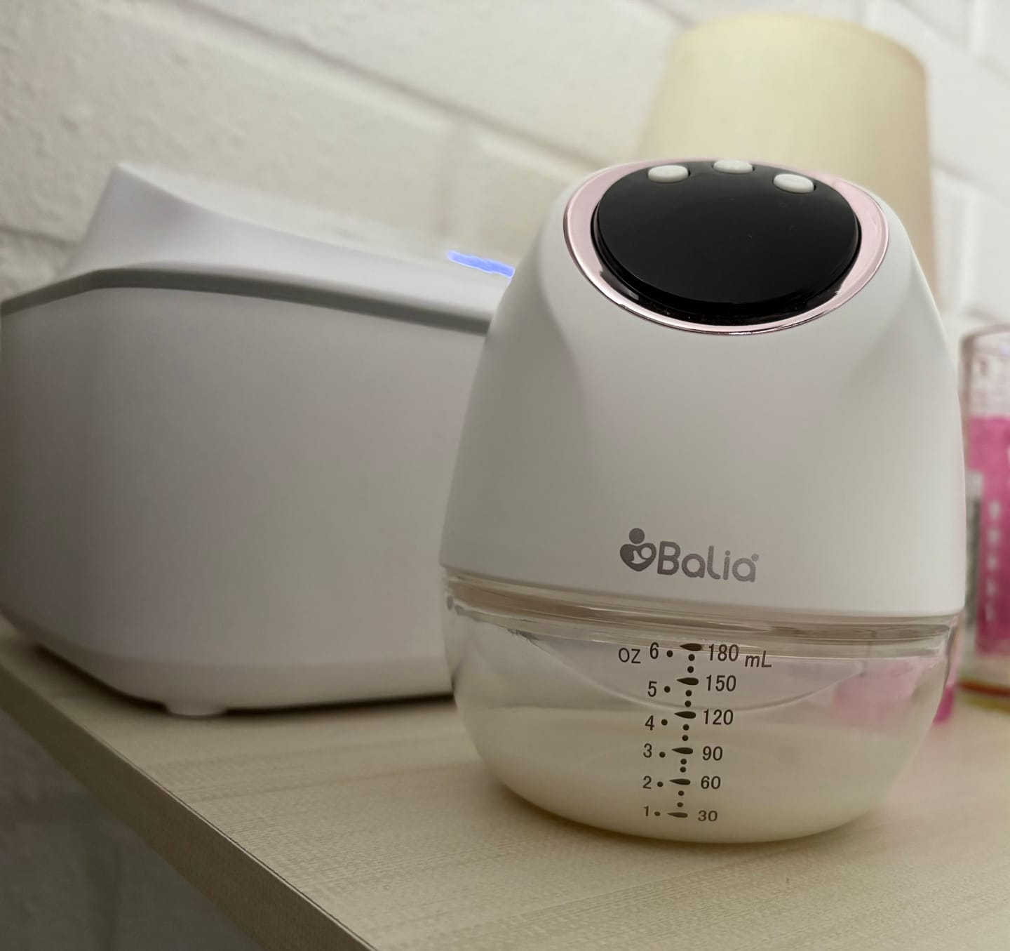 Customer photo review of Extractor de leche inalámbrico