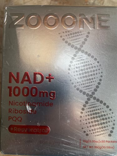 Customer photo review of NAD+ Berry Flavor Drink Mix