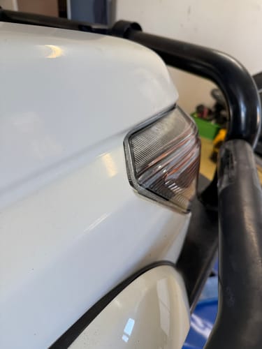 Customer photo review of RTR JDM Pair Black 70th Anniversary Headlights for Toyota LandCruiser 70 Series