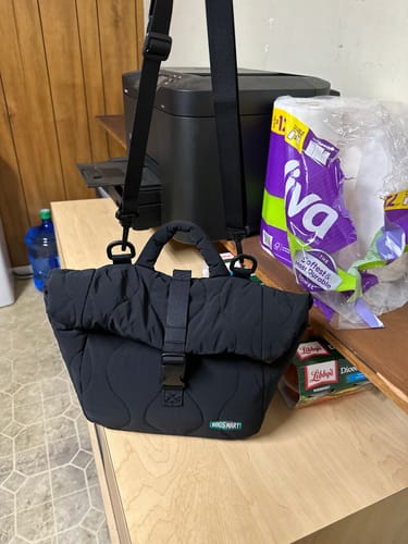 Customer photo review of (FREE GIFT) Paz Roll Top Lunch Bag
