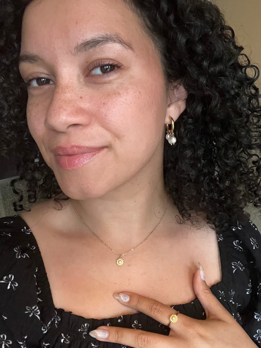 Customer photo review of Eucharist Necklace