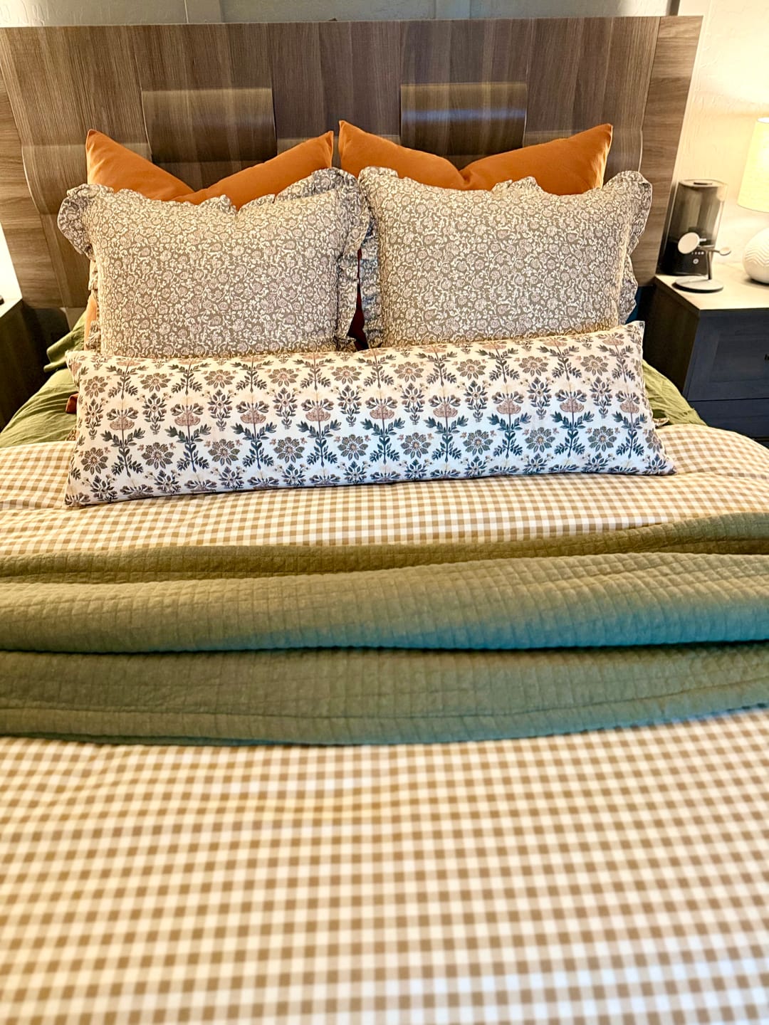 Customer photo review of Premium Faux Down Insert (8 Sizes Available)
