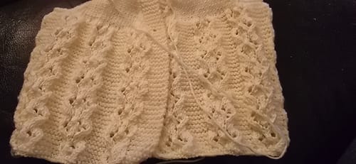 Customer photo review of Lemonade Days Baby Girl Jacket/ Cardigan, Hat