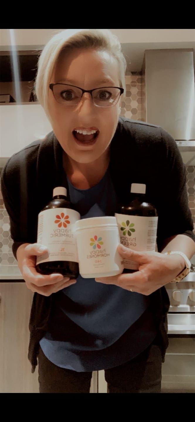 Customer photo review of Liquid Probiotics and Green Food Supplements - Happy Greens
