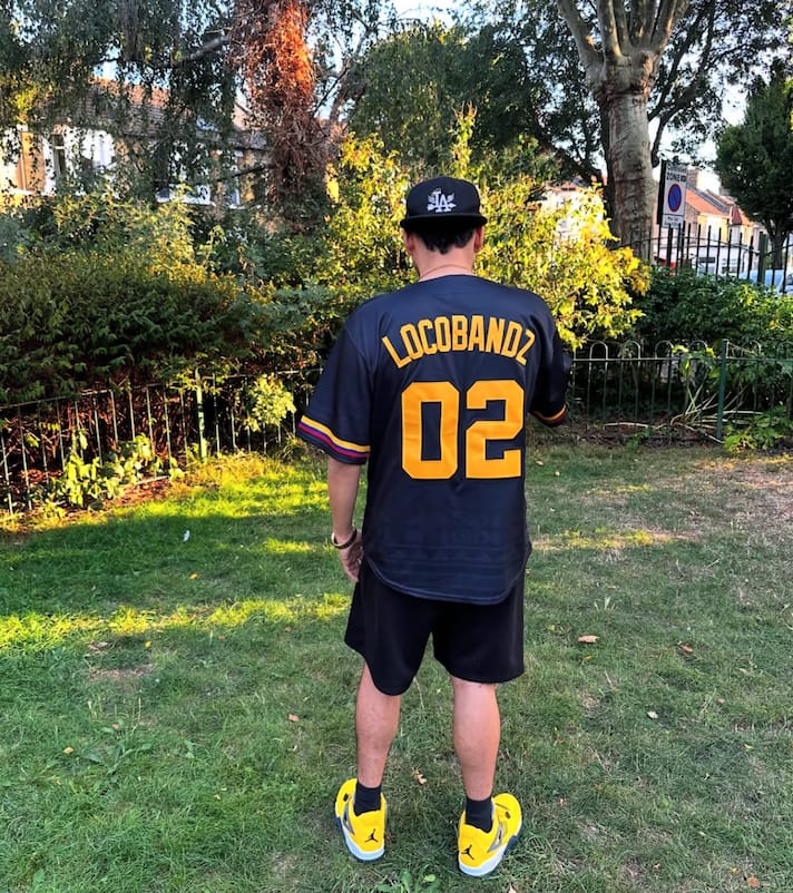 Customer photo review of Colombia Heritage Custom Baseball Jersey