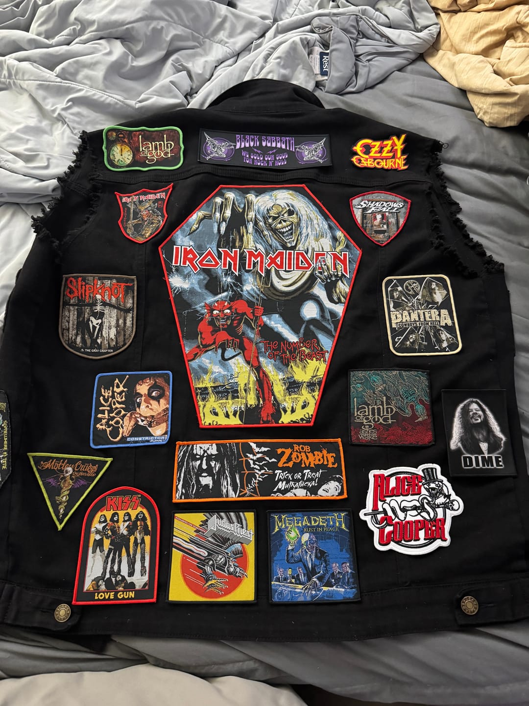 Customer photo review of Rob Zombie - In the Bone Pile - Strip Patch