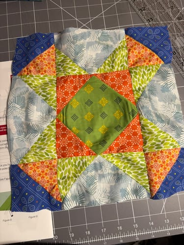 Customer photo review of Mrs Quilty Subscription Box 2