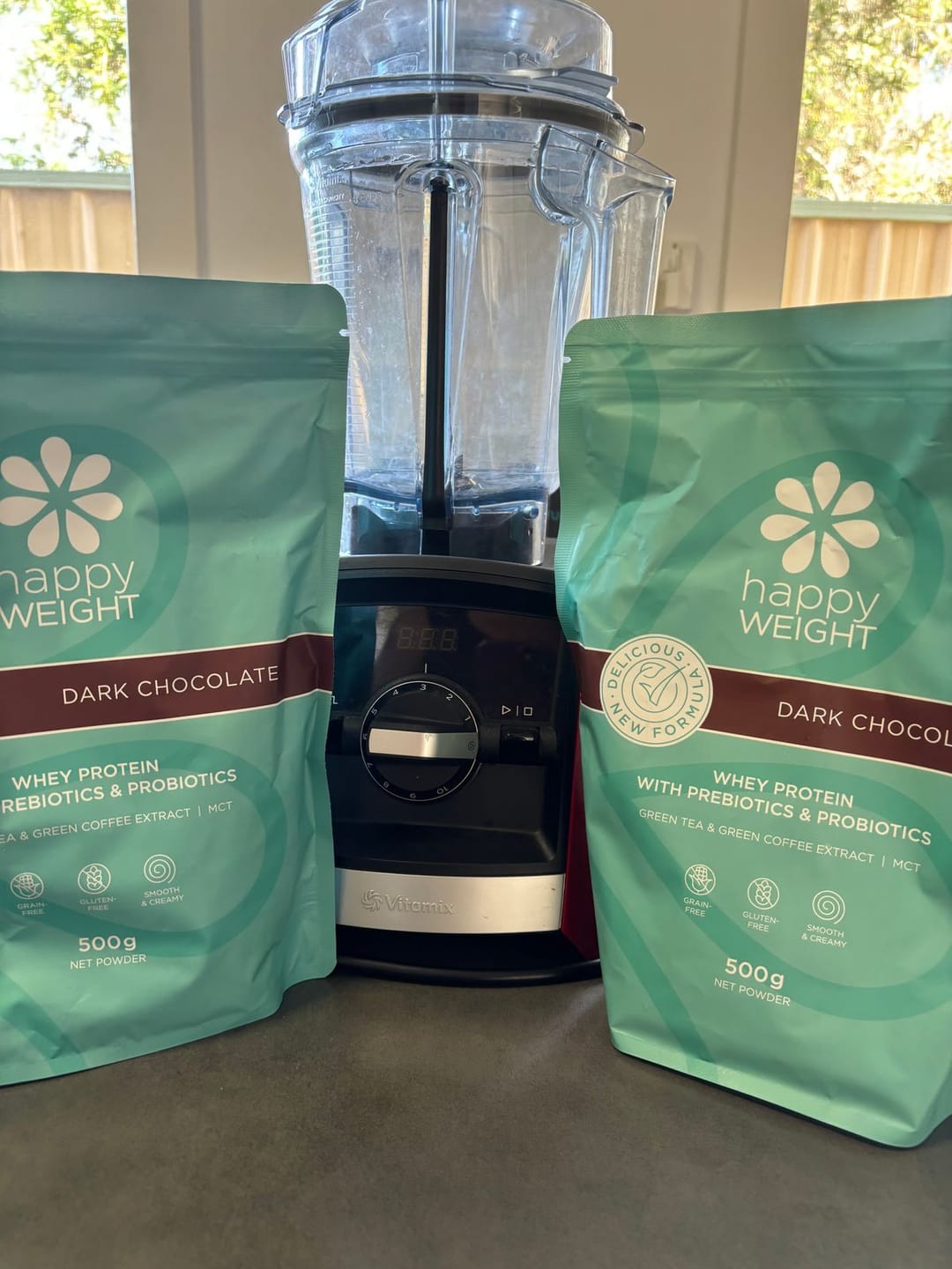 Customer photo review of Weight Loss Protein Powder - Happy Weight