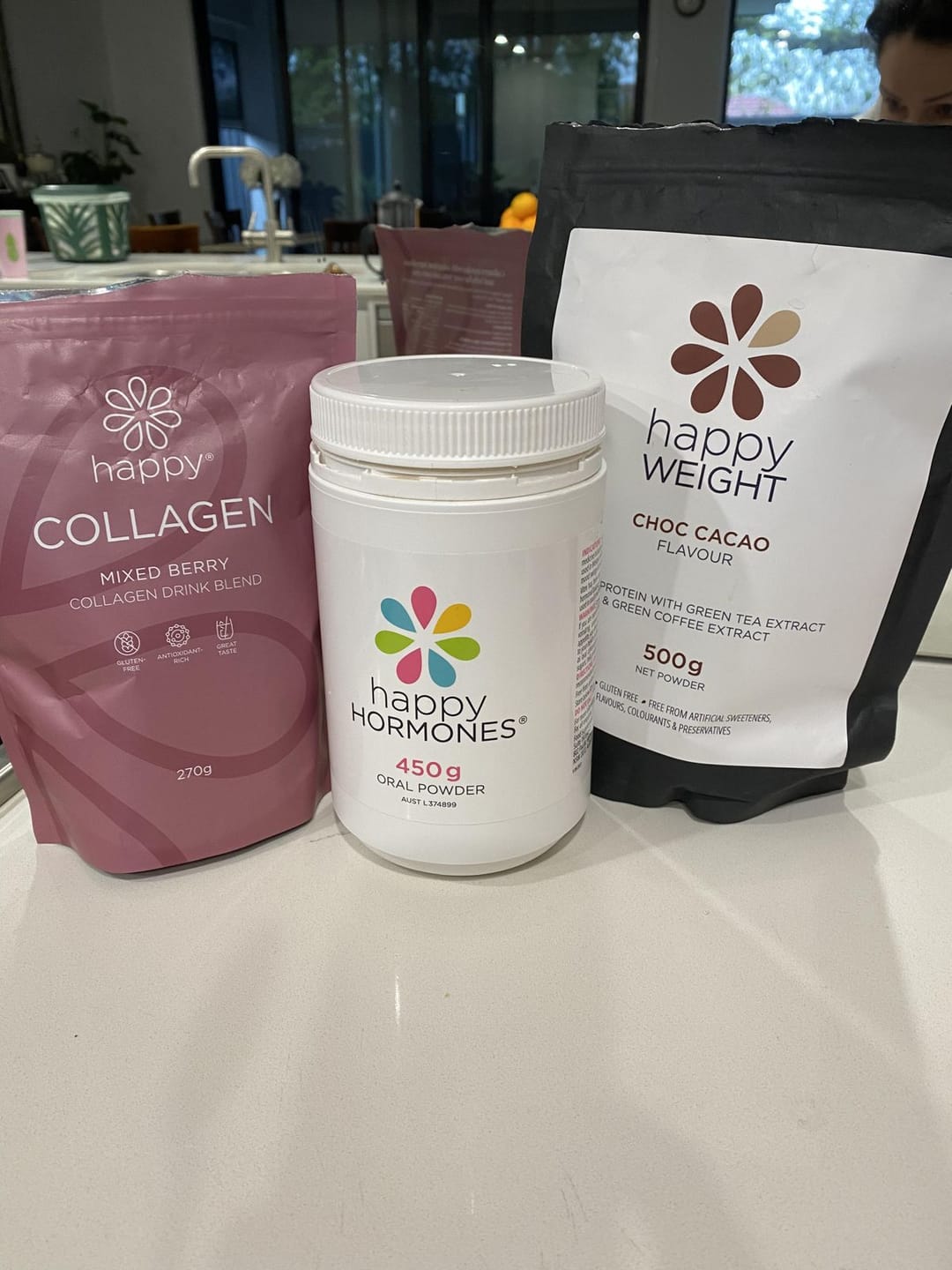 Customer photo review of Hormone Balance Supplement Powder - Happy Hormones® Powder