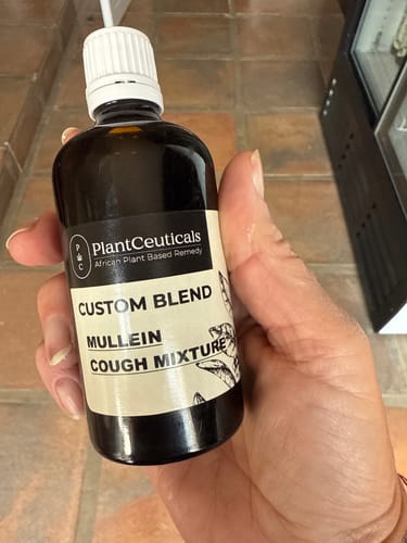 Customer photo review of Mullein Cough Mixture