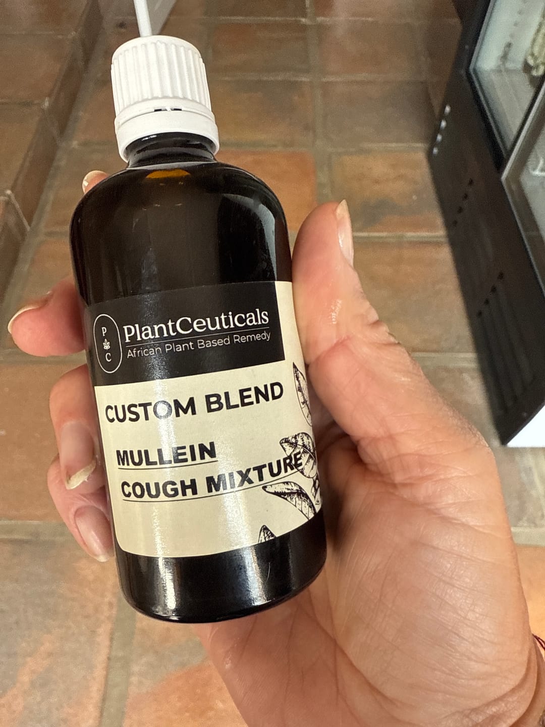 Customer photo review of Mullein Cough Mixture