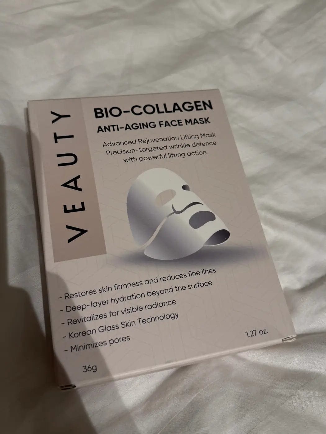Customer photo review of VEAUTY Mask