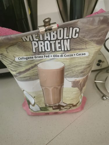 Customer photo review of Metabolic Protein - Collagene Grass fed - Gusto Cacao