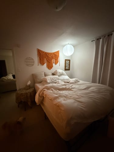 Customer photo review of TENCEL Eucalyptus Duvet Cover Set