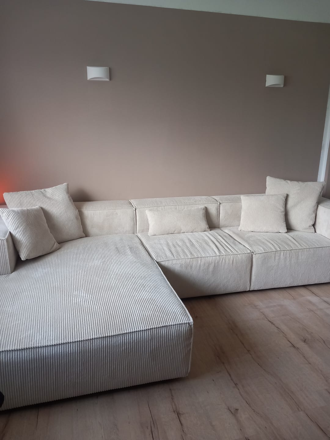 Customer photo review of Modulares L Ecksofa Sewilla