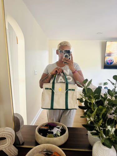 Customer photo review of The Boatkin Tote