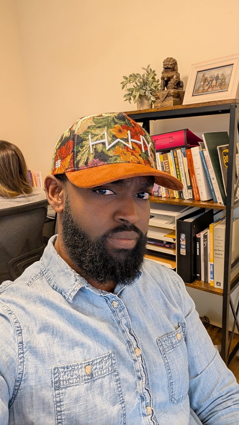 Customer photo review of Floral YHWH Hat