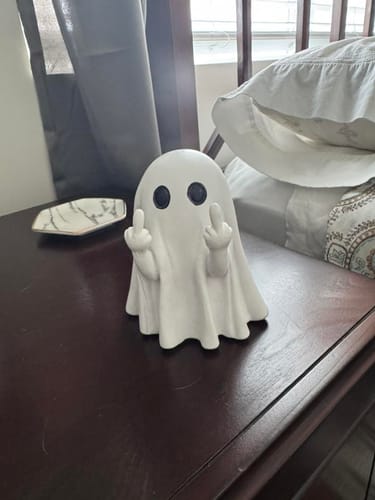 Customer photo review of Just Love Skulls Halloween Ghost Figurine