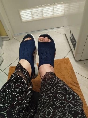 Customer photo review of Sandale Orthopédique Femme