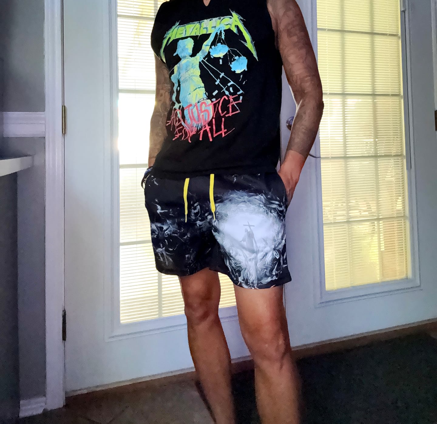 Customer photo review of Archangel Michael Shorts