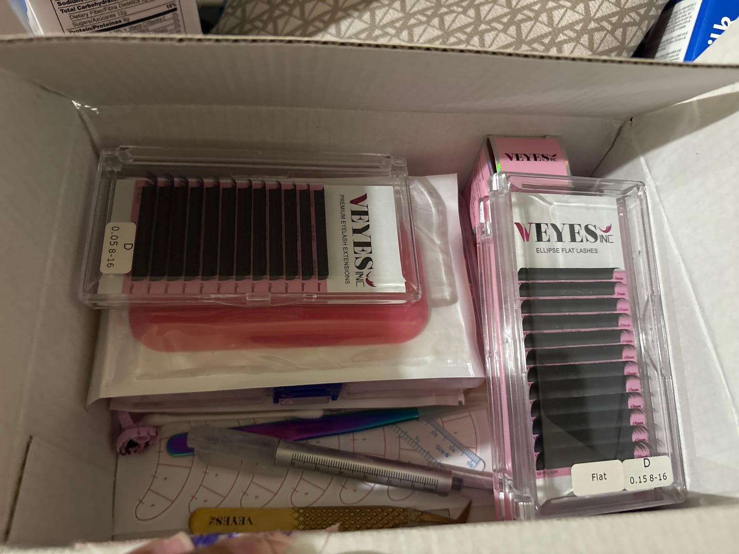 Customer photo review of Wispy Lash Kit