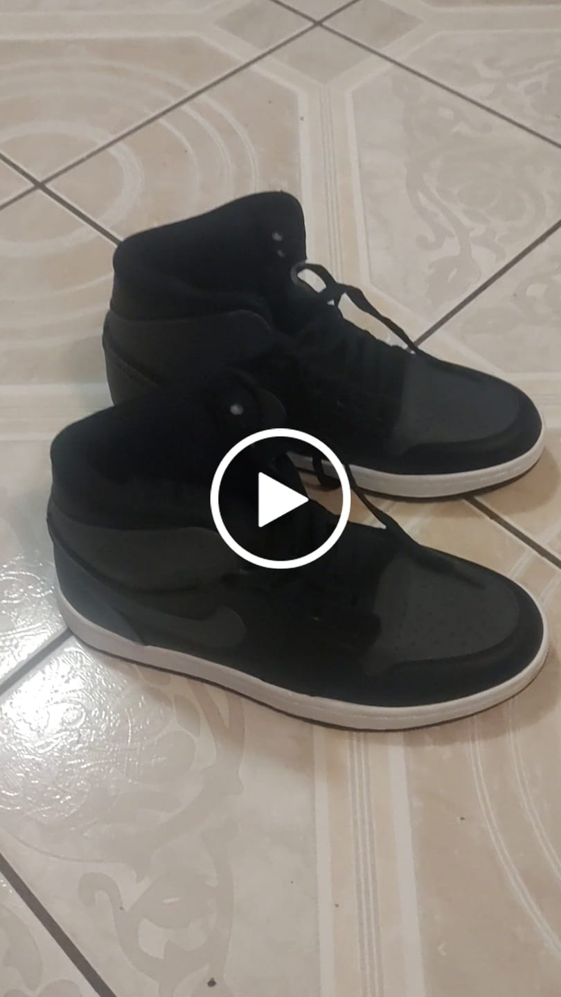 Customer video review of Tenis Retro 1 Gris Inter