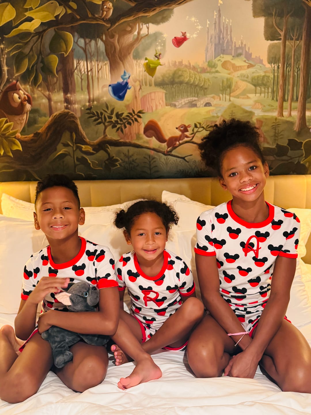 Customer photo review of Mouse Ears Short Pajamas