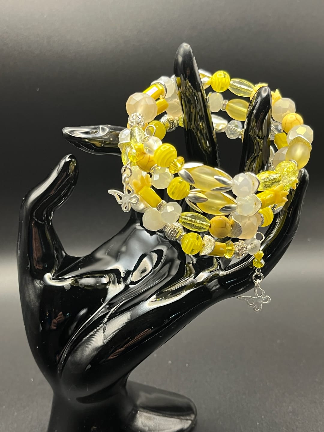 Customer photo review of Ice Cream Mini Bead Mix in Banana Cream
