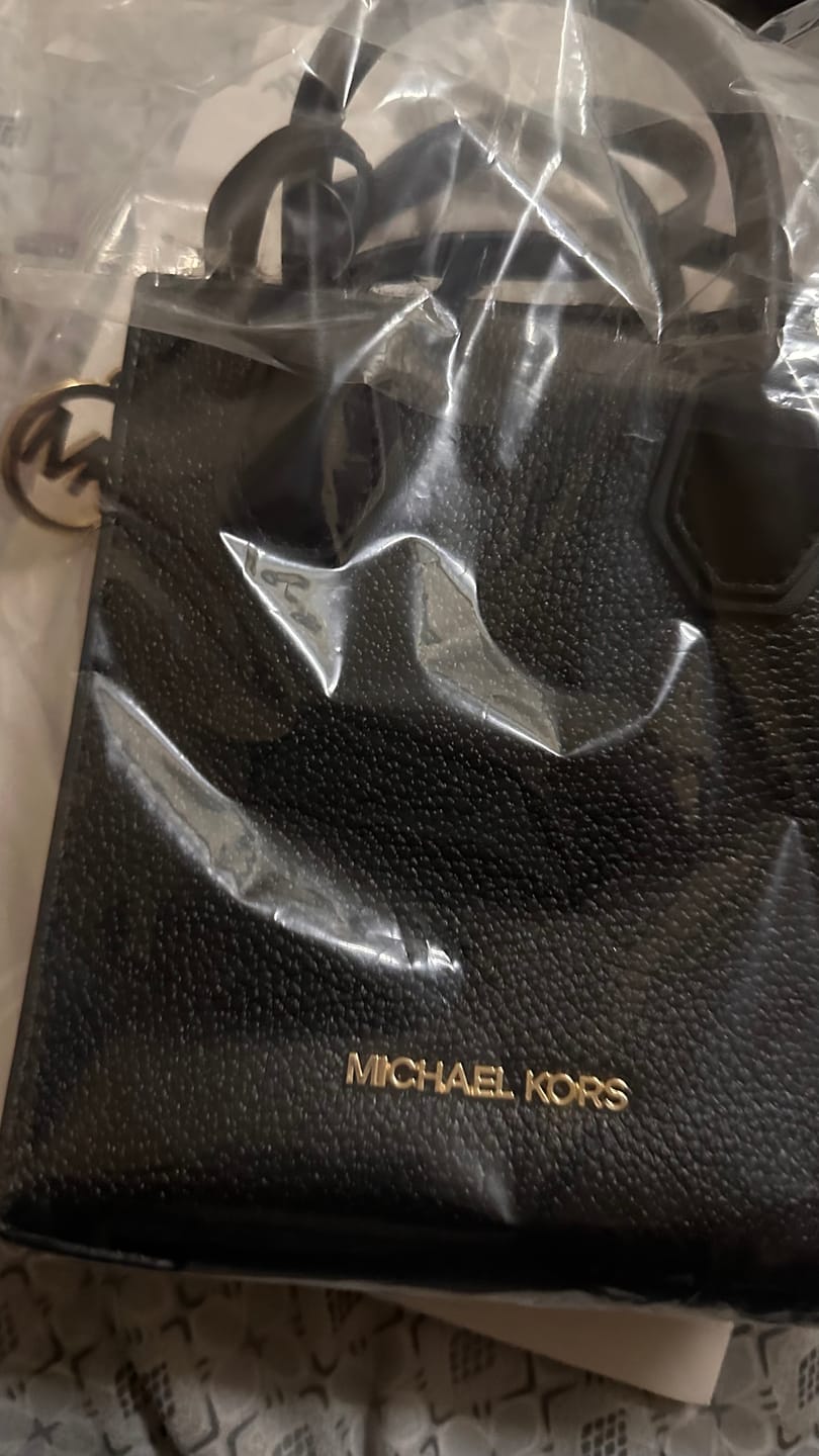 Customer photo review of SAS SAMPLE Michael Kors Crossbody Extra Small Mercer In Black