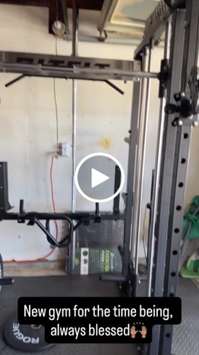 Customer video review of RitFit M1 PRO Multi-Functional Smith Machine with Cable Crossover System and Squat Rack for Home Gym