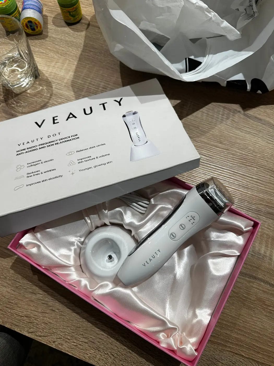 Customer photo review of VEAUTY Dot