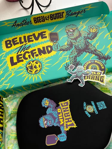 Customer photo review of The Wild Thang 16mm Pickleball Paddle