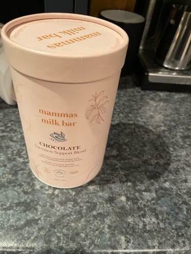 Customer photo review of Chocolate Lactation Blend