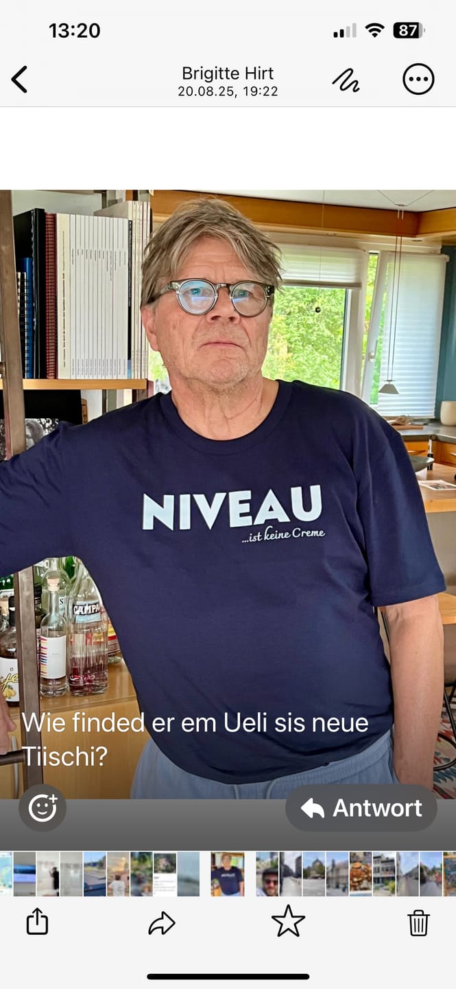 Customer photo review of Niveau - Premium Shirt