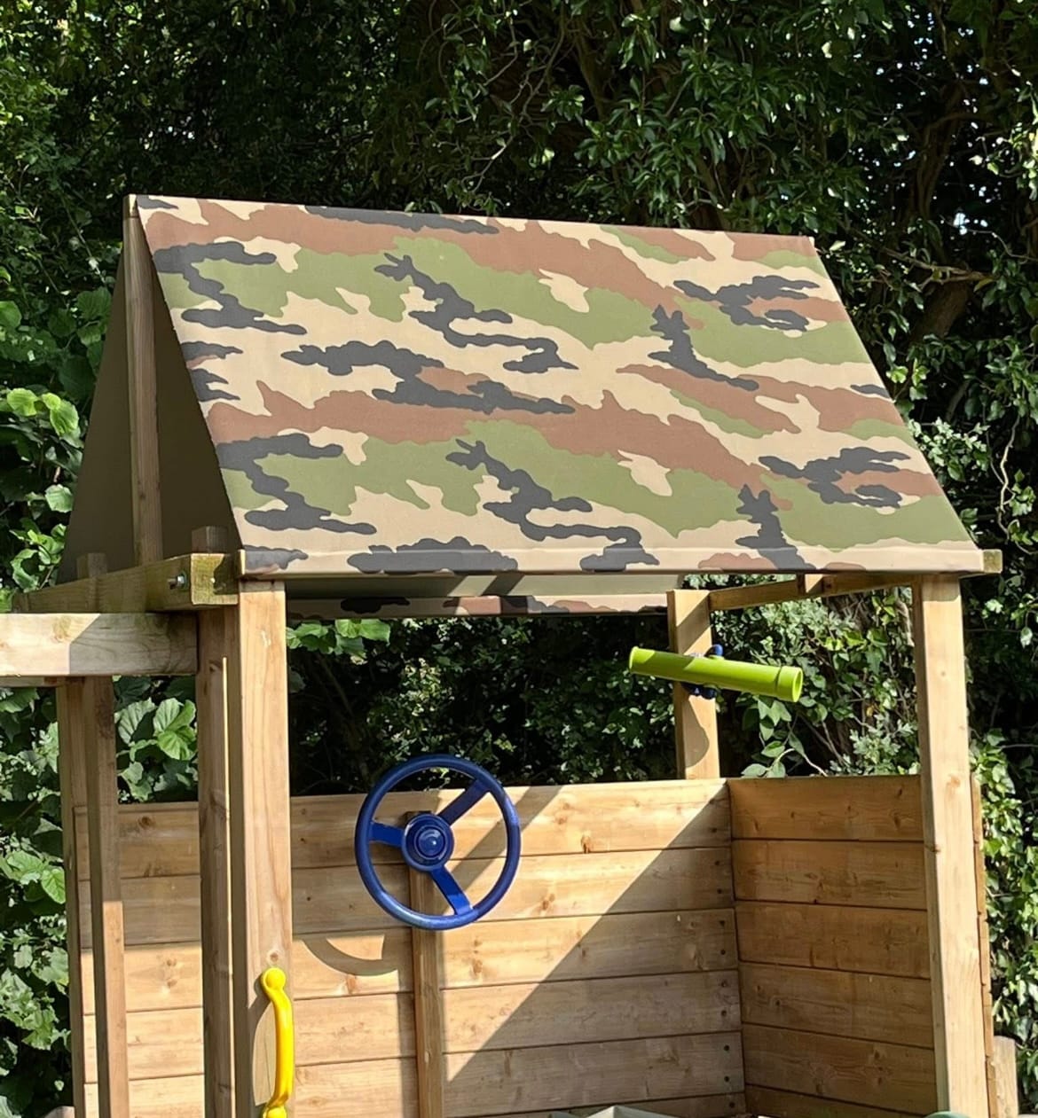 Customer photo review of Jungle Camouflage Waterproof Fabric