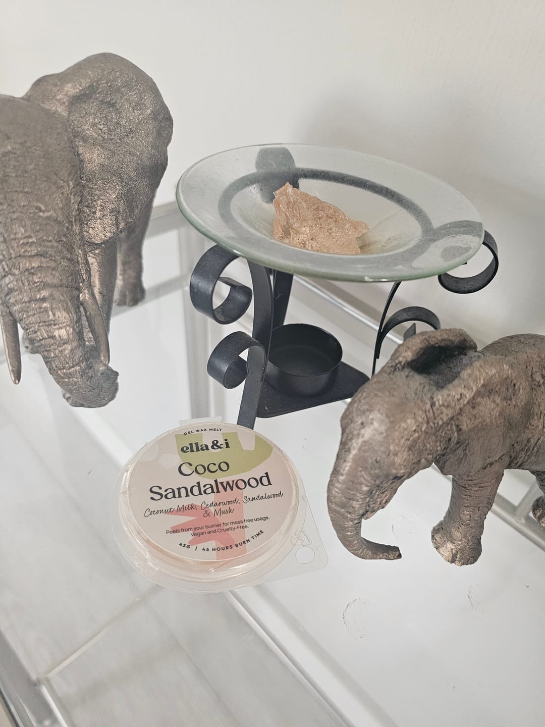 Customer photo review of Coco Sandalwood Gel Melt