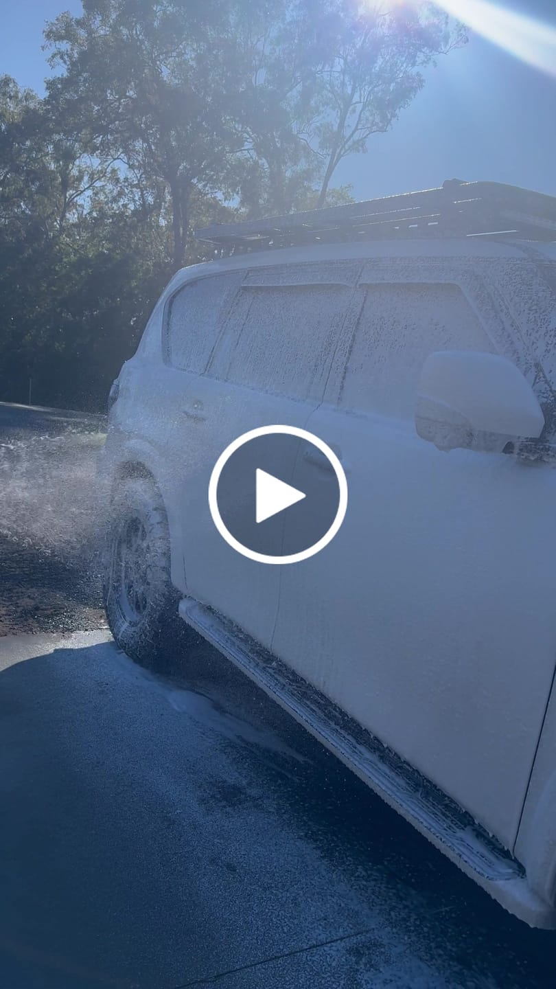Customer video review of Foam Cannon
