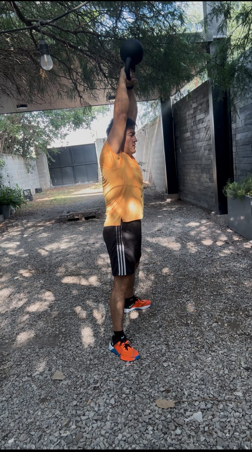 Customer photo review of Kettlebell Premium 4 a 36 kg IRONSIDE