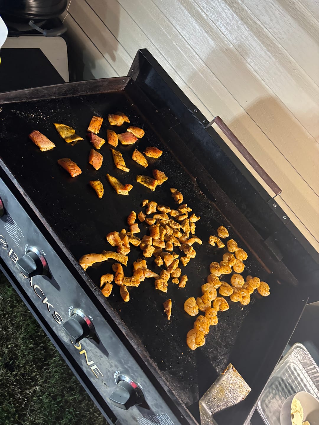 Customer photo review of Cajun Creole Garlic Butter Rub Shaker