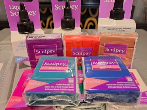 Customer photo review of Sculpey - Super Cortadores con Mangas para Arcilla 7 Piezas